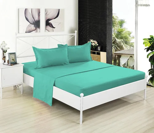 Miniatura 2 de Juego de sábanas Crescent Bedding de 100% algodón, extralargas, suaves y cómodas para cama de dos plazas