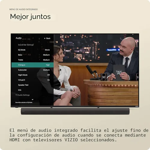 Miniatura 11 de VIZIO 5.1.2 Barra de sonido Elevate con Dolby Atmos, 13 altavoces, subwoofer inalámbrico, Alexa - Modelo 2023, color negro