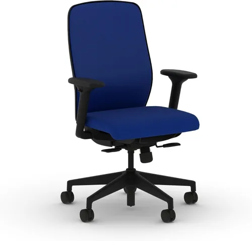 Miniatura 50 de HON Nucleus - Silla de trabajo con control avanzado de inclinación sincronizada, silla de oficina con soporte lumbar, brazos ajustables en altura