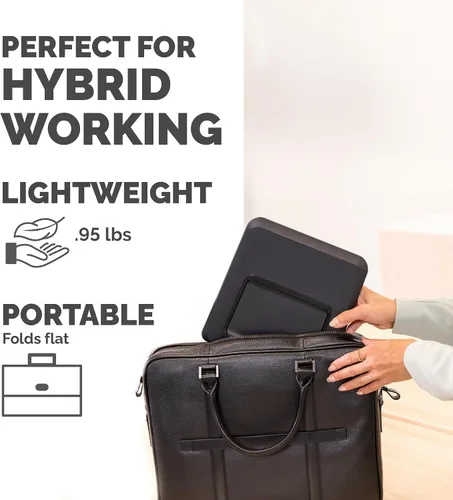 Miniatura 5 de Fellowes Breyta - Soporte para laptop para el hogar y la oficina, 12 ajustes de altura, tamaño de monitor de 15 pulgadas, color negro
