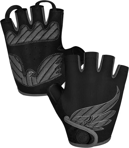 MOREOK Cycling Gloves Bike Gloves for MenWomen-5MM Gel Pad Half Finger Bicycle Biking Gloves for CyclingWeight LiftingGymMotorcycleRowingOutdoor