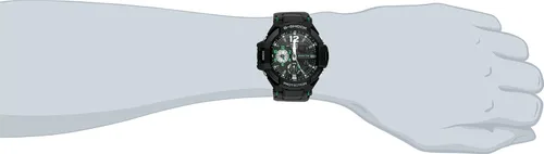 Miniatura 2 de G-Shock GA-1100 reloj Gravitymaster negroplata único tamaño para hombre