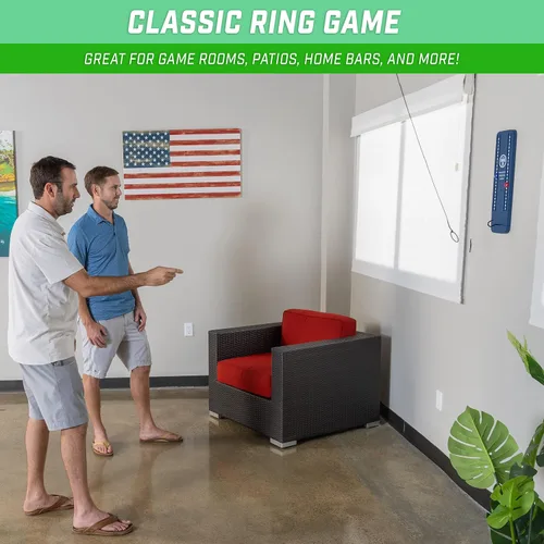 Miniatura 2 de GoSports Hook 21 Juego de Anillo Colgante de Techo - Elige Tu Color - Juega en Interiores o Exteriores