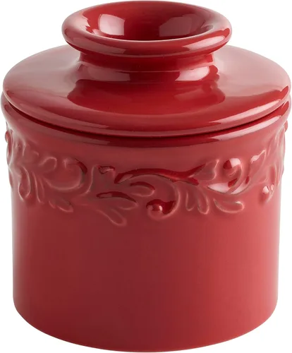 Butter Bell - The Original Butter Bell Crock de L Tremain, un Recipiente de Mantequilla de Cerámica Francesa de Encimera para Mantequilla Untable,