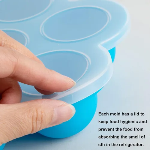 Miniatura 4 de CHuangQi 2 moldes de silicona para bocados de huevo para olla instantánea de 5, 6, 8 cuartos de galón, olla a presión, recipiente de almacenamiento