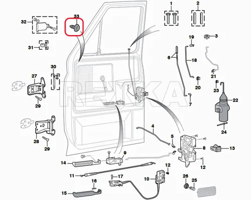 Miniatura 5 de Rexka 15 clips de retención de panel de puerta compatibles con Ford N802900 Explorer F-150 F-250 F-350 Mustang Ranger