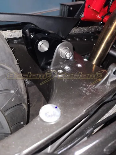 Miniatura 8 de Bestem Enlace de bajada para BMW G310R G310GS G310 CNC 7075 Aviación Aluminio Todos los Hardware w/Video Instrucciones Inferior 1.5