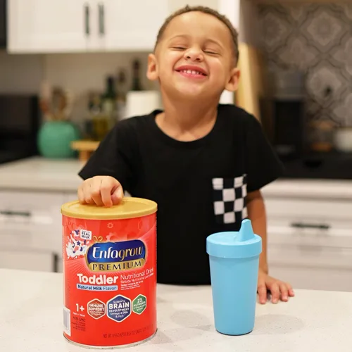 Miniatura 6 de Enfagrow Bebida nutricional de leche prémium para niños pequeños, Enfagrow Toddler Drink, prueba nuestro trío de apoyo cerebral, lata de vainilla