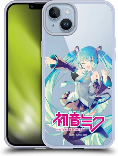 Miniatura 132 de Head Case Designs Licencia Oficial Hatsune Miku Gráficos Lindos Carcasa de Gel [Protección de Grado Militar] Compatible con Apple iPhone 7