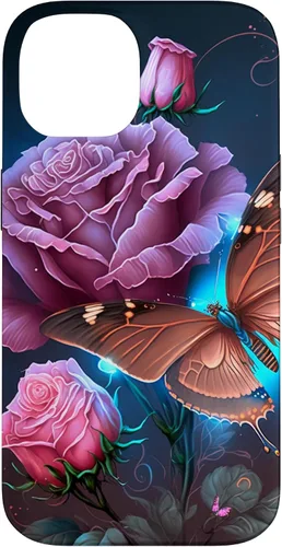 Miniatura 4 de Family Butterfly Rose Flower Firefly PC Case for iPhone 17