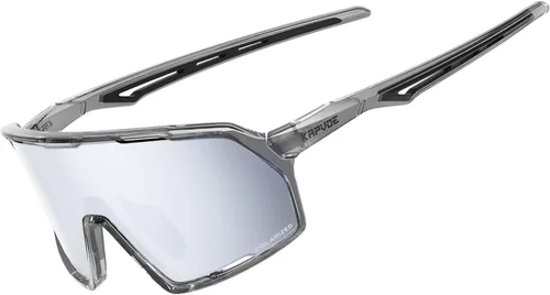 Miniatura 11 de KAPVOE Gafas de sol polarizadas para ciclismo y deportes para hombres y mujeres, protección UV400, MTB Bicicleta, pesca, bicicleta de montaña 07-Rojo