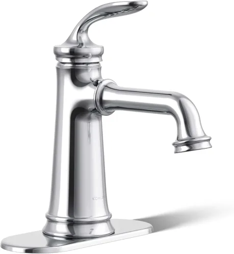 Miniatura 26 de Kohler 27380-4-BN BELLERA® - Grifo para lavabo de baño, 1.2 GPM, níquel cepillado vibrante Vibrant Brushed Nickel