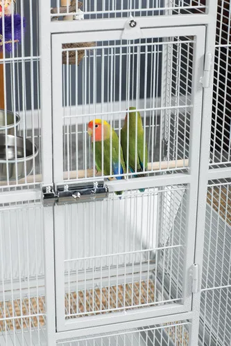 Miniatura 4 de Prevue Pet Products 3351W Park Plaza - Jaula para pájaros, peltre, pequeña