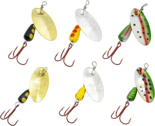 Miniatura 15 de Panther Martin Fishing Lures 6-Pack All Time Greatest Fish Catcher World Famous Spinning Lures in Value Kit Spinners for Trout, Salmon, Panfish