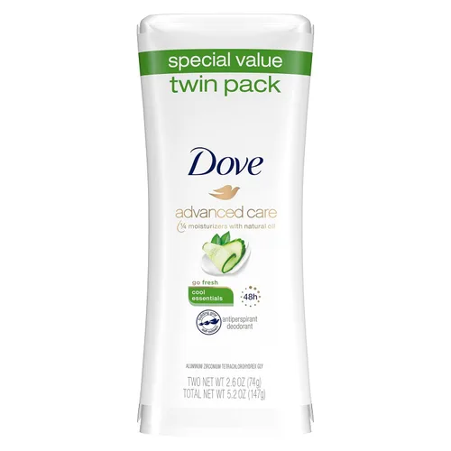 Miniatura 10 de Dove Desodorante antitranspirante invisible sólido fresco 1.60 oz (paquete de 3)