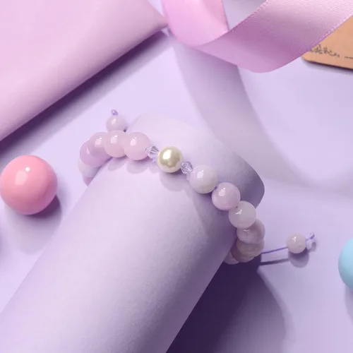 Miniatura 4 de Regalos de cumpleaños para niñas de 1 a 16 años, pulsera de perlas moradas, regalos para niñas adolescentes, regalos de moda, cosas geniales
