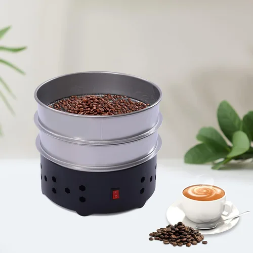 Miniatura 2 de LOYALHEARTDY Enfriador eléctrico de granos de café de 110 V, máquina de enfriamiento de granos de café de 1.3 libras, enfriador de granos de café