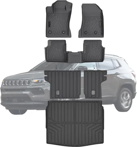 Miniatura 12 de Revestimientos de suelo para Acura ADX y Honda HR-V 2023-2026 TPE 2023-2026 TPE protección para todo tipo de clima, tapetes de primera y 2ª fila
