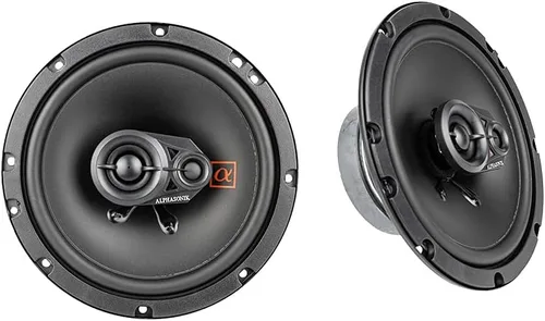 Miniatura 2 de Alphasonik 1 par de altavoces NS653 Neuron Series de 6.5" (300 vatios máx. para el par) 150 vatios máx. por altavoz, altavoz de audio para automóvil