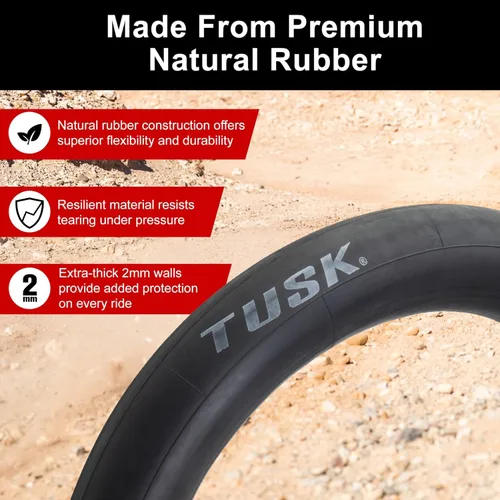 Miniatura 5 de Tusk Tubos de goma natural para motocicleta