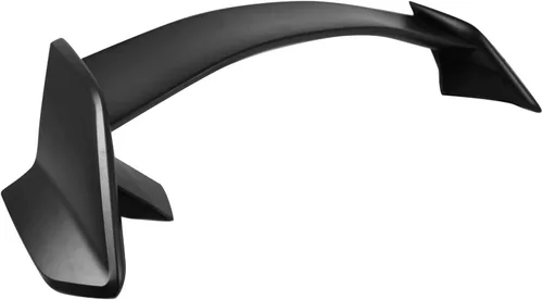 IKON MOTORSPORTS, Alerón de maletero compatible con Honda Civic Coupe 2016-2020, alerón trasero para maletero estilo TR ABS pintado #731593 negro