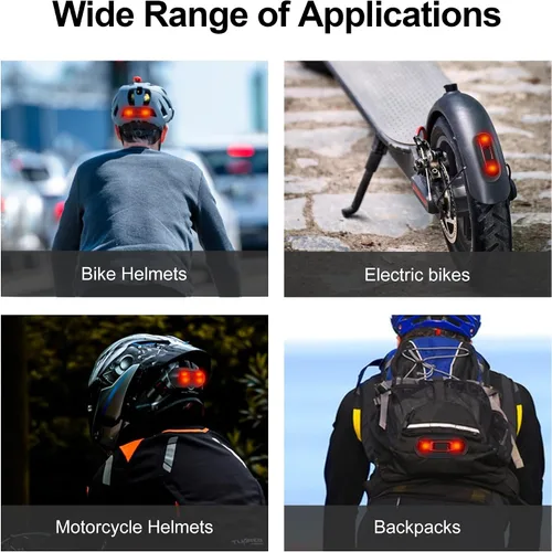 Miniatura 6 de JAGASOL DOT - Cascos ligeros de cara completa para motocicleta y bicicleta de calle con casco JAGASOL y luz trasera LED