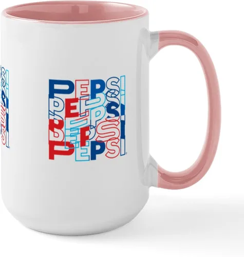 Miniatura 7 de CafePress Pepsi - Taza de café de cerámica (15.0 fl oz)