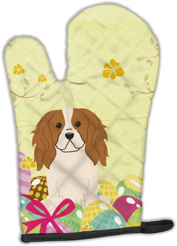 Miniatura 398 de Caroline's Treasures BB2732OVMT Dog House Collection Border Collie - Guante de horno grueso resistente al calor para sartenes calientes y horno