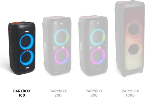 Miniatura 10 de JBL PartyBox 100 - Altavoz portátil inalámbrico Bluetooth de alta potencia para fiestas