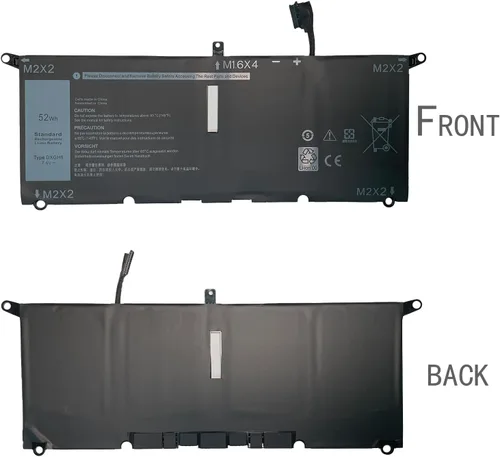 Miniatura 5 de Hubei DXGH8 G8VCF H754V 0H754V P82G001 Batería de repuesto para laptop Dell XPS 13 9370 9380 Inspiron 13 7390 7391 2 en 1 5390 5391 7490 Latitude