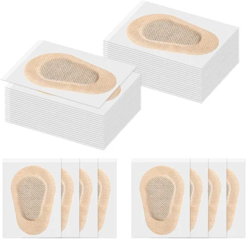 Miniatura 16 de Panitay 40 parches adhesivos para ojos para adultos, parches para ojos desechables transpirables para ambliopía vendajes adhesivos perezosos