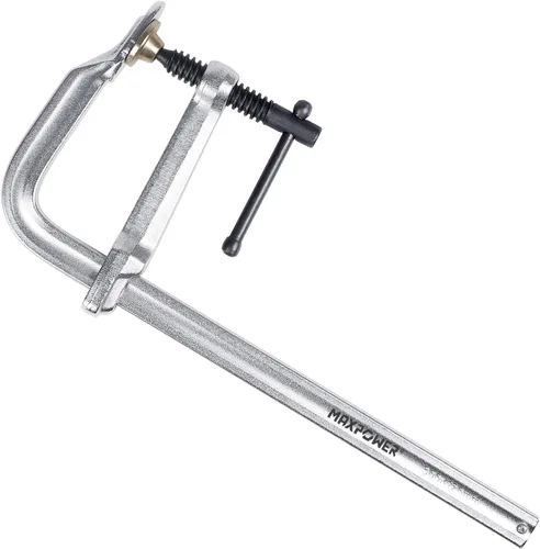 Miniatura 18 de MAXPOWER Abrazadera en F resistente de 12 pulgadas x 4-3/4 pulgadas de garganta (300 x 120mm de garganta), paquete de 4