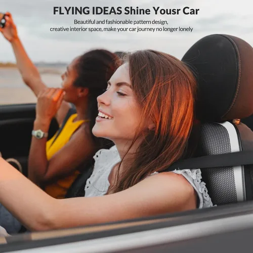 Miniatura 6 de Lindas fundas de asiento de automóvil para mujeres y niñas, funda de asiento delantero de automóvil, lavable a máquina, compatible con bolsa