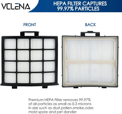 Miniatura 4 de AZ2002 - Filtros de vacío de repuesto para Shark Vertex DuoClean PowerFin Aspiradora vertical AZ2002, AZ2000W, AZ2000, parte XFFKAZ2000, XHFAZ2000