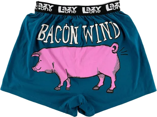 Miniatura 36 de Lazy One Divertidos boxers de animales, ropa interior humorística, novedosos pantalones cortos, regalos de broma para hombres