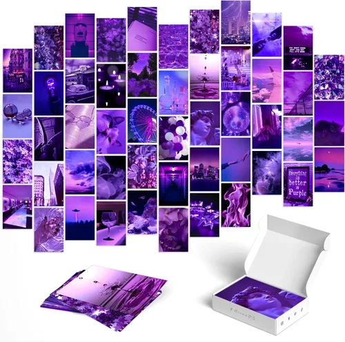 Miniatura 47 de Y2K BOO Kit de Collage de Pared Dark Academia - 50 Fotos Clásicas y Misteriosas de 4"x6" para Decoración de Dormitorio, Regalo para Chicas