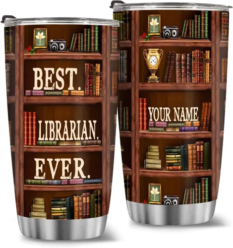 Miniatura 10 de T40413 - Taza personalizada para amantes de los libros, taza de café con texto en inglés "Just A Girl Loves Book", regalo para mujeres y niñas
