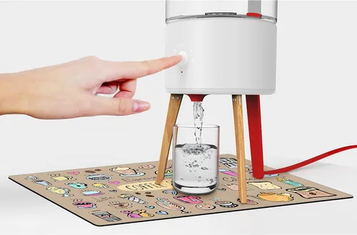 Miniatura 9 de Alfombrilla Divertida para Cafetera - Bandeja Espresso para Barra de Café Bajo Alfombrilla para Cafetera, Alfombrilla para Cafetera para Encimera
