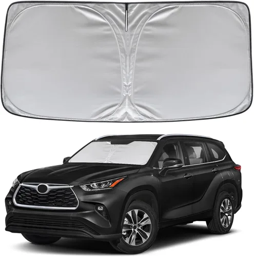 Miniatura 9 de KAYZT Parasol para parabrisas para Honda Civic 2022-2025 11.ª generación, parasol plegable para ventana delantera, accesorios de ajuste personalizado