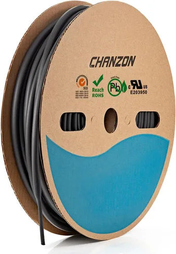 Miniatura 16 de Chanzon - Tubo termorretráctil de relación 3:1, 1-1/4" (30mm), grado marino, con revestimiento adhesivo impermeable, rollo de 4 pies