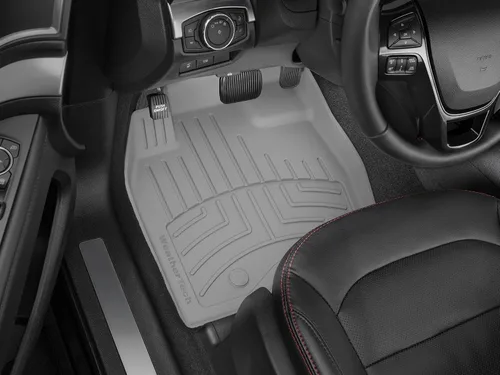 Miniatura 2 de WeatherTech FloorLiner HP Alfombrillas de suelo personalizadas para Hyundai Sonata, K5-1ª y 2ª fila (441598-1-2IM), negro