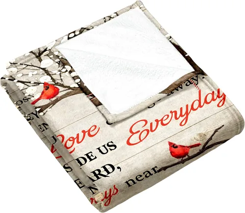 Miniatura 3 de Manta Conmemorativa Personalizada como Regalo, en Memoria Amorosa, Manta Conmemorativa como Regalo para Miembros de la Familia, Abuelos, Mamá, Papá