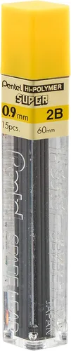 Miniatura 2 de Pentel Hi-Polymer Super Minas de repuesto, Gris