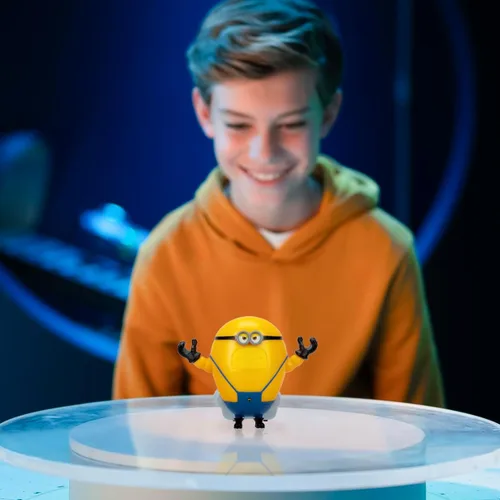 Miniatura 4 de Minions Despicable ME 4 Speed Burst Mega Dave Figura de acción Tira de atrás al Mega Dave para una explosión de velocidad Colecciona todas las 5