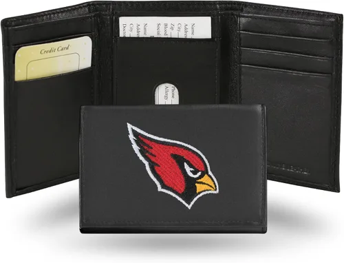 Miniatura 8 de Rico Industries NFL Football Embroidered Tri-fold Wallet