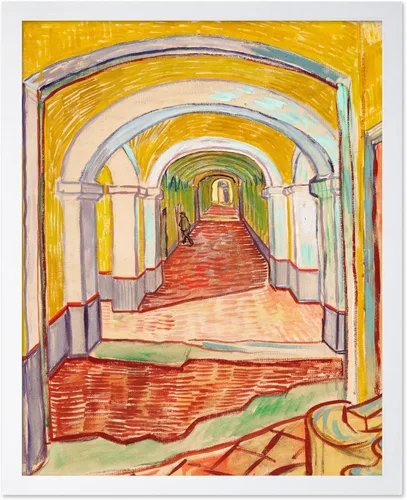 Miniatura 40 de Poster Master Póster clásico de Van Gogh, impresión impresionista vintage, regalo para artista, pintor, autorretrato, sombrero de paja, dibujo