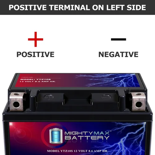Miniatura 3 de Mighty Max Battery Reemplazo YTZ10S 12V 8.6AH para batería Power-Sonic PTZ10S