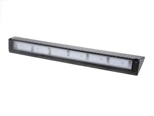 Raycharm - Lámpara LED para porche exterior de RV de 22.4", 40° de ángulo descendente, haz de inundación de luz blanca fría de 6000K, 12V/24V DC,