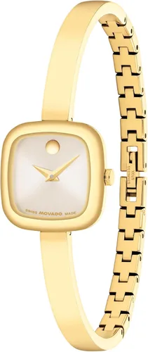 Miniatura 3 de Movado Women's Museum Bangle Watch – Swiss Quartz – 21 mm Case – Classic Stainless Steel Bracelet – Gift for Her