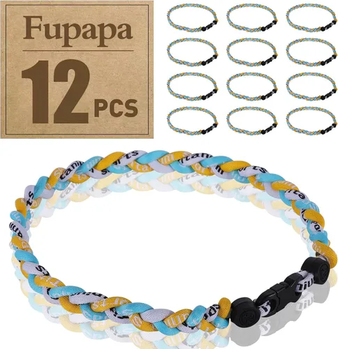 Miniatura 11 de Paquete de 12 collares de béisbol de alta calidad, collares deportivos multicolor de 18 pulgadas, ideal para regalos de equipo de béisbol, recuerdos